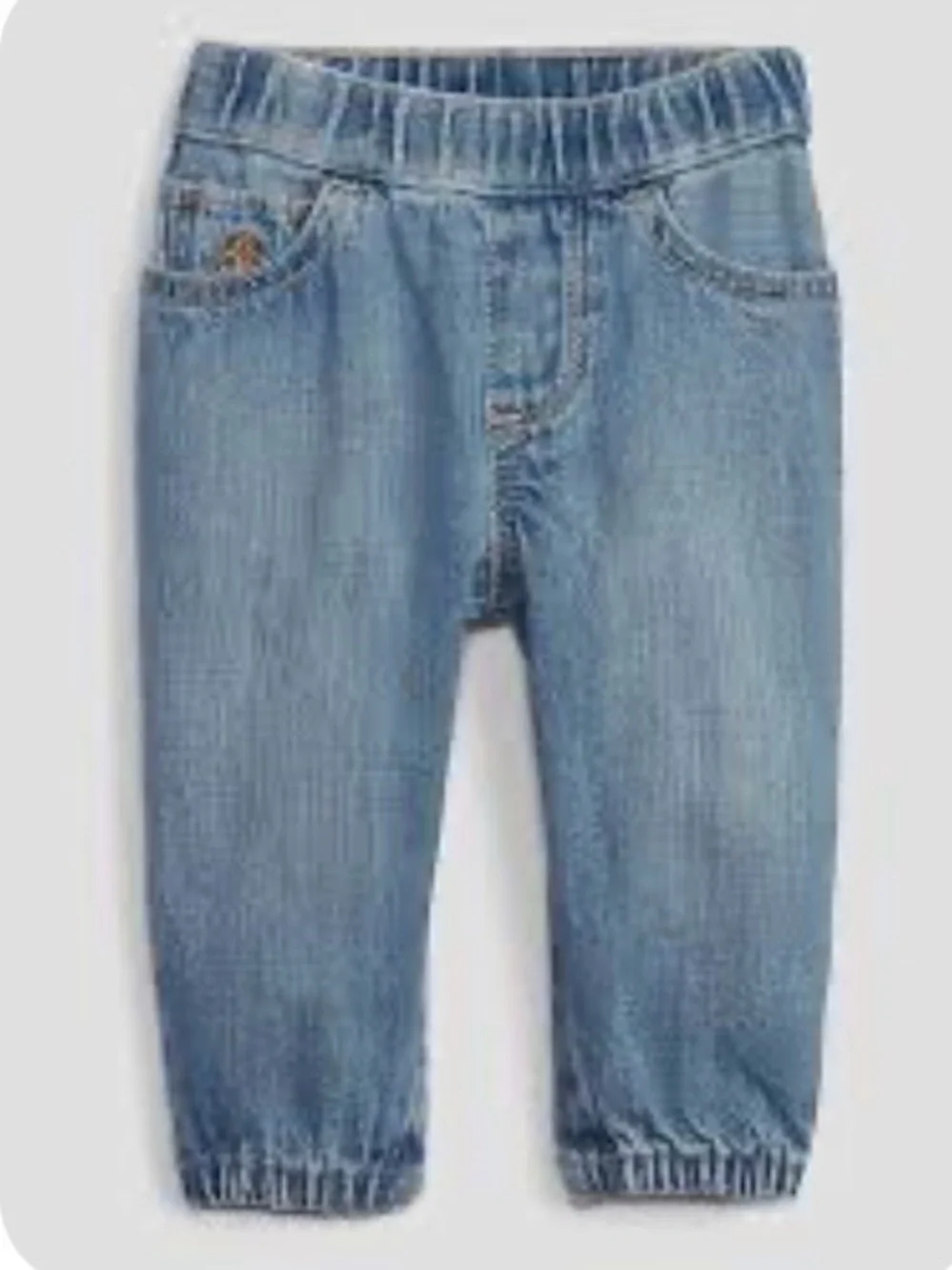 Baby Gap Light Blue Denim Jogger Pants